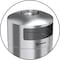 Hls Commercial 50 gal Round Outdoor Can, Silver, Open Top, Stainless Steel, 21.7 in HLS50DSI - alternate 5